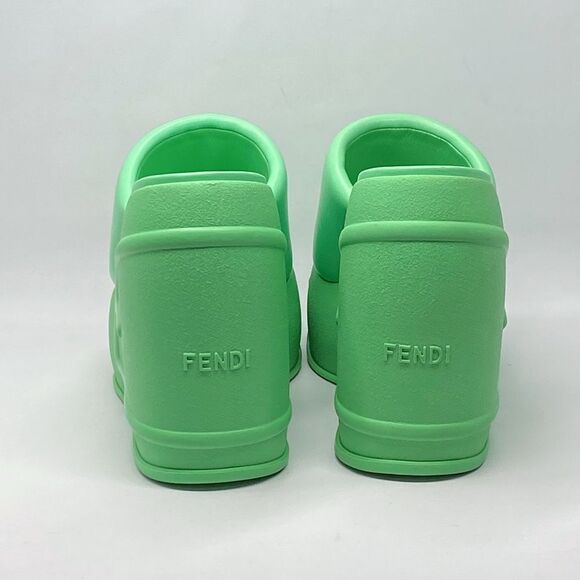 Fendi Leather Wedge Sandals size 38 - Picture 7 of 16